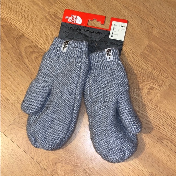 the north face women's cable minna mitts